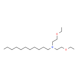 ChemSpider 2D Image | N,N-Bis(2-ethoxyethyl)-1-undecanamine | C19H41NO2