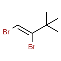 ChemSpider 2D Image | (1Z)-1,2-Dibromo-3,3-dimethyl-1-butene | C6H10Br2