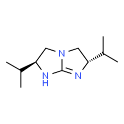 ChemSpider 2D Image | (2S,6S)-2,6-Diisopropyl-2,3,5,6-tetrahydro-1H-imidazo[1,2-a]imidazole | C11H21N3