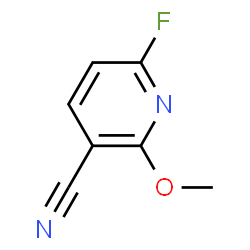 ChemSpider 2D Image | 6-Fluoro-2-methoxynicotinonitrile | C7H5FN2O