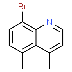 ChemSpider 2D Image | 8-Bromo-4,5-dimethylquinoline | C11H10BrN