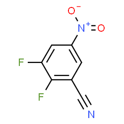 ChemSpider 2D Image | 2,3-Difluoro-5-nitrobenzonitrile | C7H2F2N2O2