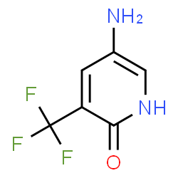 ChemSpider 2D Image | 5-Amino-3-(trifluoromethyl)-2(1H)-pyridinone | C6H5F3N2O
