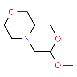 ChemSpider 2D Image | 4-(2,2-Dimethoxyethyl)morpholine | C8H17NO3