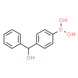 ChemSpider 2D Image | (4-(Hydroxy(phenyl)methyl)phenyl)boronic acid | C13H13BO3