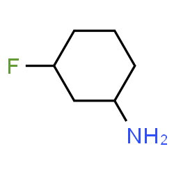 ChemSpider 2D Image | 3-Fluorocyclohexanamine | C6H12FN