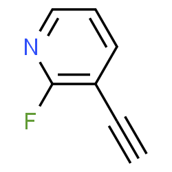 ChemSpider 2D Image | 3-Ethynyl-2-fluoropyridine | C7H4FN
