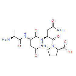 ChemSpider 2D Image | ala-asn-asn-pro | C16H26N6O7
