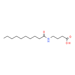 ChemSpider 2D Image | 4-decanamidobutanoic acid | C14H27NO3
