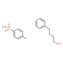 ChemSpider 2D Image | 4-Phenyl-1-butanol - 4-methylbenzenesulfonic acid (1:1) | C17H22O4S