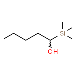 ChemSpider 2D Image | 1-(Trimethylsilyl)-1-pentanol | C8H20OSi