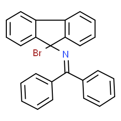 ChemSpider 2D Image | N-(9-Bromo-9H-fluoren-9-yl)-1,1-diphenylmethanimine | C26H18BrN
