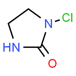 ChemSpider 2D Image | 1-Chloro-2-imidazolidinone | C3H5ClN2O
