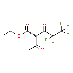 ChemSpider 2D Image | Ethyl 2-acetyl-4,4,5,5,5-pentafluoro-3-oxopentanoate | C9H9F5O4