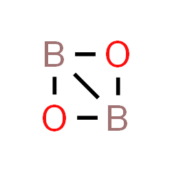 ChemSpider 2D Image | 2,4-Dioxa-1,3-diborabicyclo[1.1.0]butane | B2O2