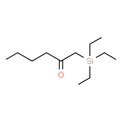 ChemSpider 2D Image | 1-(Triethylsilyl)-2-hexanone | C12H26OSi