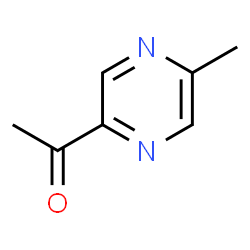 ChemSpider 2D Image | 2-ACETYL-5-METHYLPYRAZINE | C7H8N2O