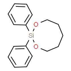 ChemSpider 2D Image | 2,2-Diphenyl-1,3,2-dioxasilocane | C17H20O2Si