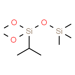 ChemSpider 2D Image | 1-Isopropyl-1,1-dimethoxy-3,3,3-trimethyldisiloxane | C8H22O3Si2