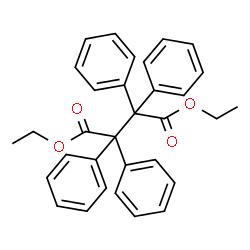 ChemSpider 2D Image | Diethyl tetraphenylsuccinate | C32H30O4
