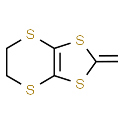 ChemSpider 2D Image | 2-Methylene-5,6-dihydro[1,3]dithiolo[4,5-b][1,4]dithiine | C6H6S4