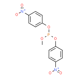 ChemSpider 2D Image | Methyl bis(4-nitrophenyl) phosphite | C13H11N2O7P