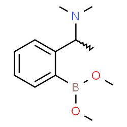 ChemSpider 2D Image | Dimethyl {2-[1-(dimethylamino)ethyl]phenyl}boronate | C12H20BNO2