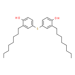 ChemSpider 2D Image | 4,4'-Sulfanediylbis(2-octylphenol) | C28H42O2S