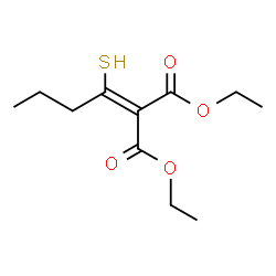 ChemSpider 2D Image | Diethyl (1-sulfanylbutylidene)malonate | C11H18O4S