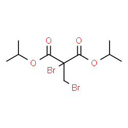 ChemSpider 2D Image | Diisopropyl bromo(bromomethyl)malonate | C10H16Br2O4