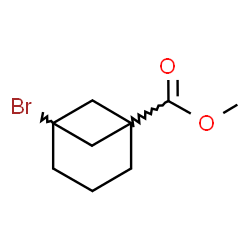 ChemSpider 2D Image | Methyl 5-bromobicyclo[3.1.1]heptane-1-carboxylate | C9H13BrO2