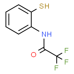 ChemSpider 2D Image | 2,2,2-Trifluoro-N-(2-sulfanylphenyl)acetamide | C8H6F3NOS