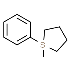 ChemSpider 2D Image | 1-Methyl-1-phenylsilolane | C11H16Si