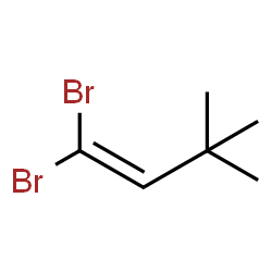 ChemSpider 2D Image | 1,1-Dibromo-3,3-dimethyl-1-butene | C6H10Br2