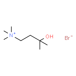 ChemSpider 2D Image | 3-Hydroxy-N,N,N,3-tetramethyl-1-butanaminium bromide | C8H20BrNO