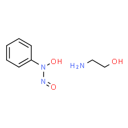 ChemSpider 2D Image | 1-Hydroxy-2-oxo-1-phenylhydrazine - 2-aminoethanol (1:1) | C8H13N3O3
