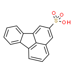 ChemSpider 2D Image | 2-Fluoranthenesulfonic acid | C16H10O3S