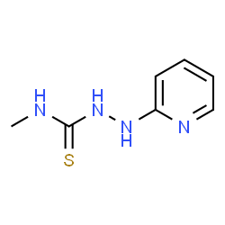 ChemSpider 2D Image | N-Methyl-2-(2-pyridinyl)hydrazinecarbothioamide | C7H10N4S