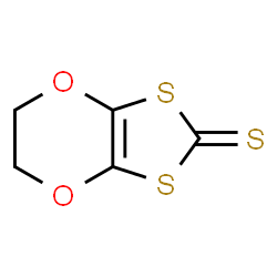 ChemSpider 2D Image | 4,5-ethylenedioxy-1,3-dithiole-2-thione | C5H4O2S3