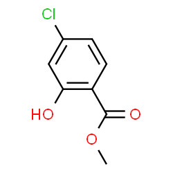 ChemSpider 2D Image | Methyl 4-chloro-2-hydroxybenzoate | C8H7ClO3