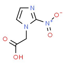 ChemSpider 2D Image | (2-Nitro-1H-imidazol-1-yl)acetic acid | C5H5N3O4
