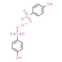 ChemSpider 2D Image | ZINC PHENOLSULFONATE | C12H10O8S2Zn