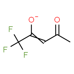 ChemSpider 2D Image | 1,1,1-Trifluoro-4-oxo-2-penten-2-olate | C5H4F3O2