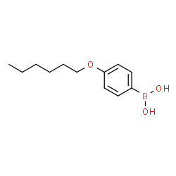 ChemSpider 2D Image | 4-Hexyloxyphenylboronic acid | C12H19BO3