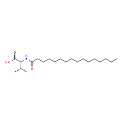 ChemSpider 2D Image | N-Palmitoylvaline | C21H41NO3
