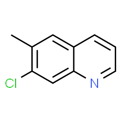 ChemSpider 2D Image | 7-Chloro-6-methylquinoline | C10H8ClN