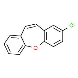 ChemSpider 2D Image | 2-Chlorodibenzo[b,f]oxepine | C14H9ClO