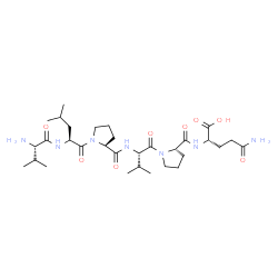 ChemSpider 2D Image | L-Valyl-L-leucyl-L-prolyl-L-valyl-L-prolyl-L-glutamine | C31H53N7O8
