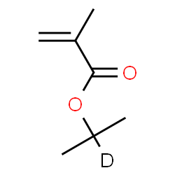 ChemSpider 2D Image | (2-~2~H)-2-Propanyl methacrylate | C7H11DO2