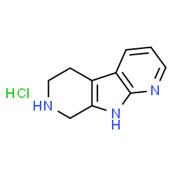 ChemSpider 2D Image | 6,7,8,9-Tetrahydro-5H-pyrido[4',3':4,5]pyrrolo[2,3-b]pyridine hydrochloride (1:1) | C10H12ClN3